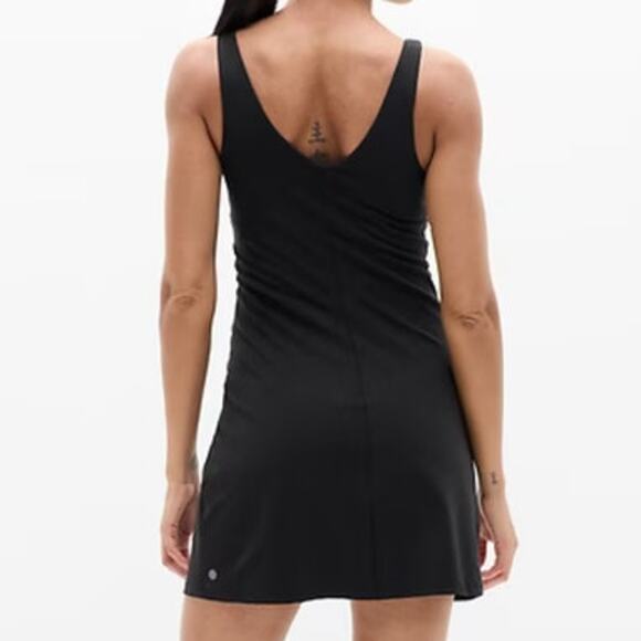 Athleta Transcend Dress Black 842770 Women's Size Medium New With Tags - Picture 2 of 11